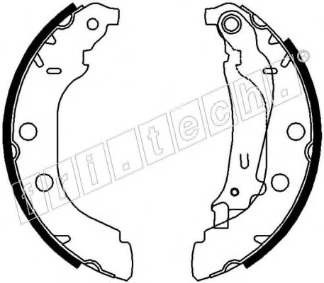 17163 FRI.TECH. Тормозные колодки (фото 1)