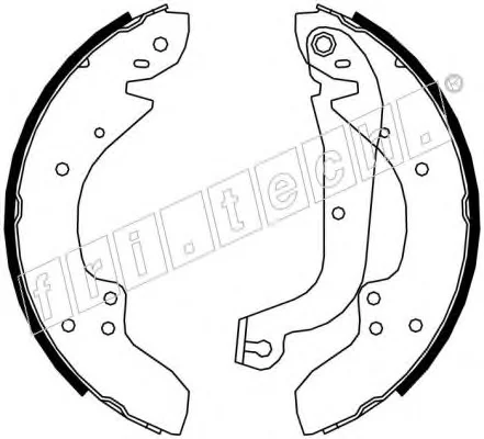 17200 FRI.TECH. Тормозные колодки (фото 1)