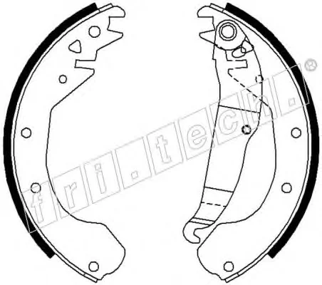 17213 FRI.TECH. Тормозные колодки (фото 1)