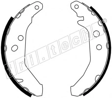 17227 FRI.TECH. Тормозные колодки (фото 1)