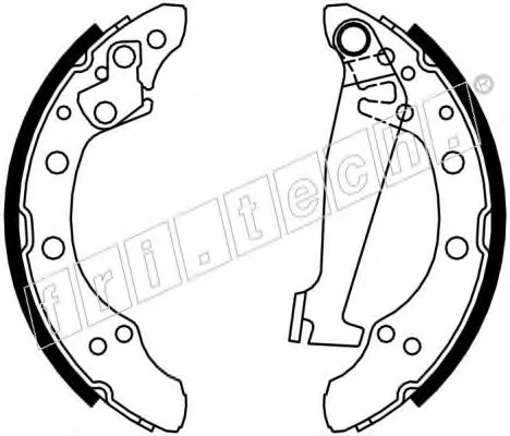 17228 FRI.TECH. Тормозные колодки (фото 1)