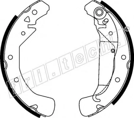17247 FRI.TECH. Тормозные колодки (фото 1)