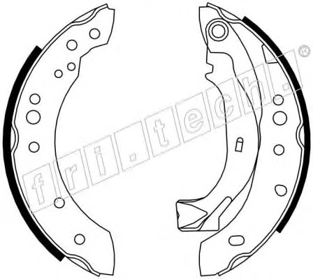 17260 FRI.TECH. Тормозные колодки (фото 1)