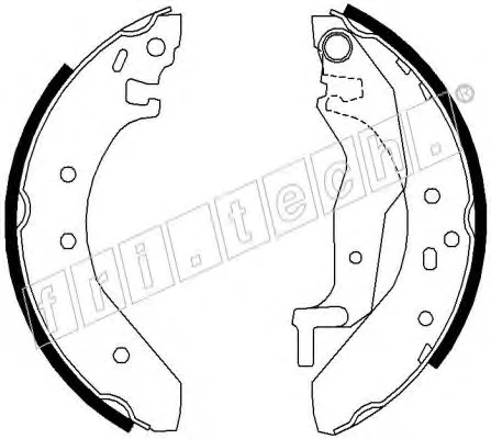 17292 FRI.TECH. Тормозные колодки (фото 1)