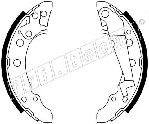 17300 FRI.TECH. Тормозные колодки (фото 1)