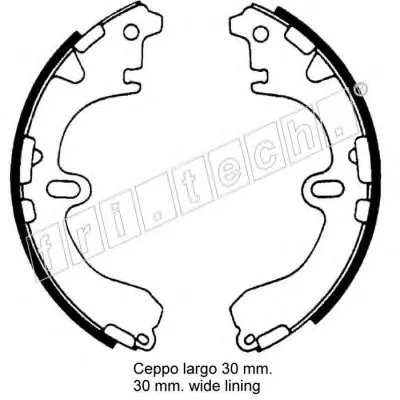 17330 FRI.TECH. Тормозные колодки (фото 1)
