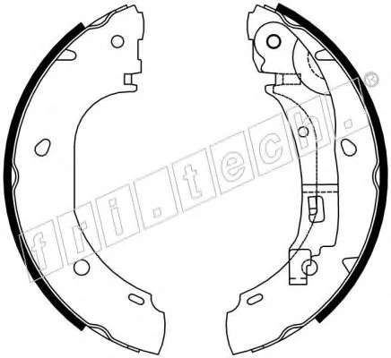 17386 FRI.TECH. Тормозные колодки (фото 1)