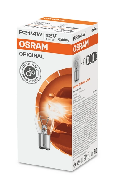 7225 OSRAM Лампа накаливания, фонарь сигнала тормоза/задний габаритный (фото 6)