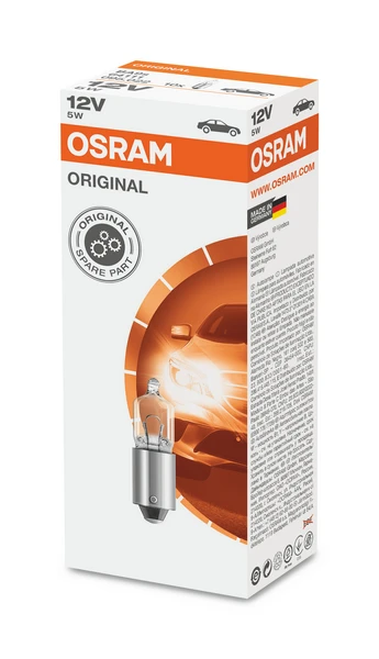 6411 OSRAM Лампа накаливания, oсвещение салона (фото 6)
