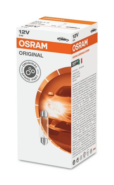 6413 OSRAM Лампа накаливания, oсвещение салона (фото 5)