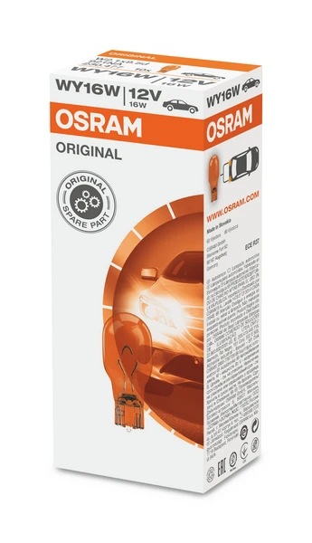 921NA OSRAM Лампа накаливания, фонарь указателя поворота (фото 3)