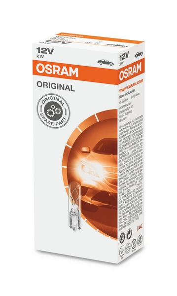 2722 OSRAM Лампа накаливания, освещение щитка приборов (фото 6)