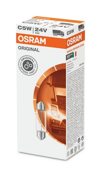 6423 OSRAM Лампа накаливания, фонарь освещения номерного знака (фото 6)