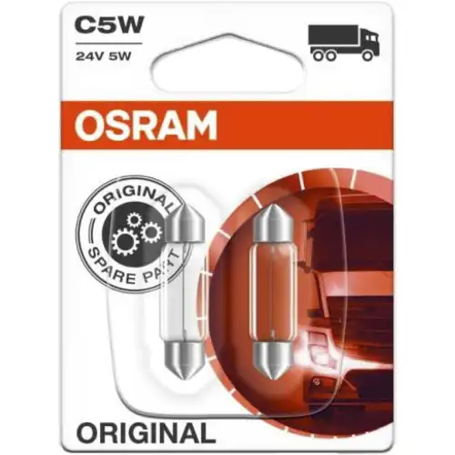 6423-02B OSRAM Лампа накаливания, фонарь освещения номерного знака (фото 3)