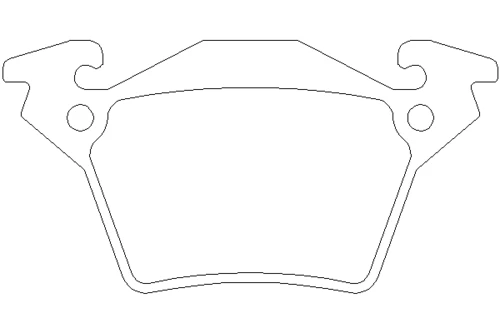 T1169 BEHR/HELLA/PAGID Комплект тормозных колодок, дисковый тормоз (фото 2)