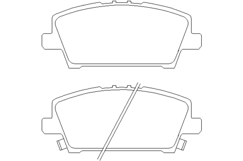 T1586 BEHR/HELLA/PAGID Комплект тормозных колодок, дисковый тормоз (фото 2)