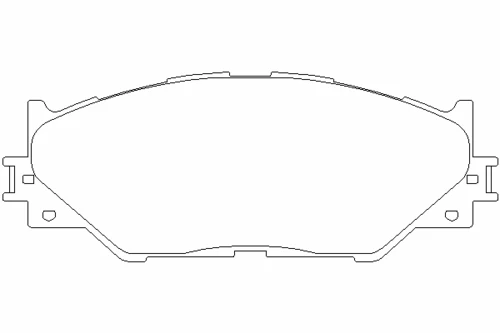 T1541 BEHR/HELLA/PAGID Комплект тормозных колодок, дисковый тормоз (фото 3)