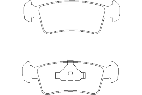 T0020 BEHR/HELLA/PAGID Комплект тормозных колодок, диско (фото 1)