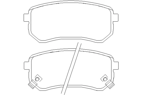 T1553 BEHR/HELLA/PAGID Комплект тормозных колодок, дисковый тормоз (фото 2)