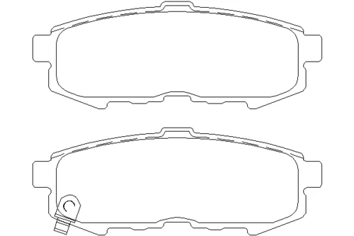 T1517 BEHR/HELLA/PAGID Комплект тормозных колодок, дисковый тормоз (фото 2)