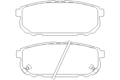 T1401 BEHR/HELLA/PAGID Комплект тормозных колодок, дисковый тормоз (фото 2)