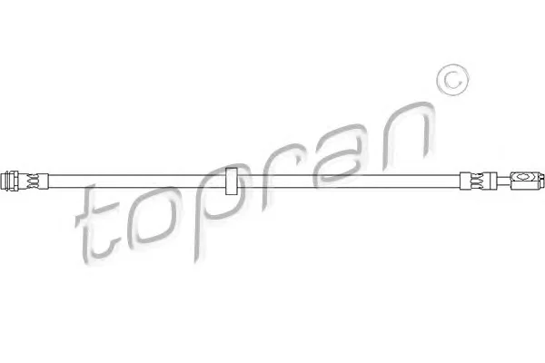 108 913 TOPRAN Тормозной шланг (фото 1)