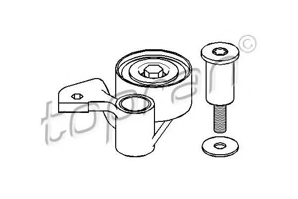 111 531 TOPRAN Натяжитель ремня ГРМ (фото 1)