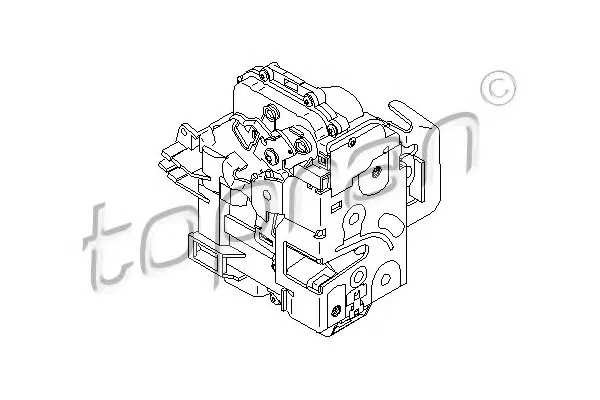 113 553 TOPRAN Замок двери (фото 1)