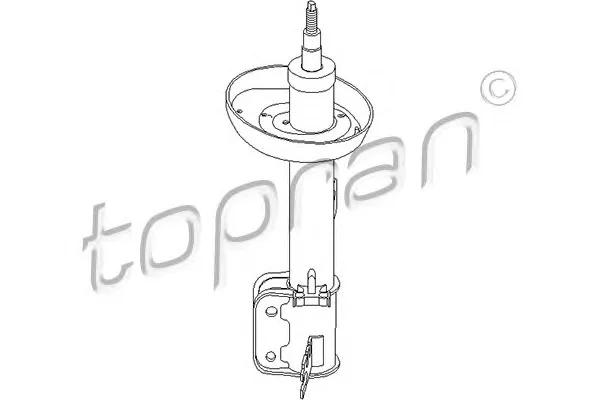 205 462 TOPRAN Амортизатор (фото 1)