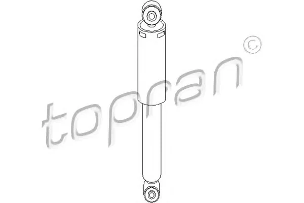 206 061 TOPRAN Амортизатор (фото 1)