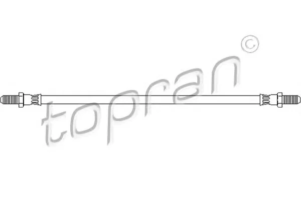 300 335 TOPRAN Тормозной шланг (фото 1)
