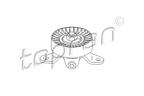 302 395 TOPRAN Натяжитель ручейкового (приводного) ремня (фото 1)