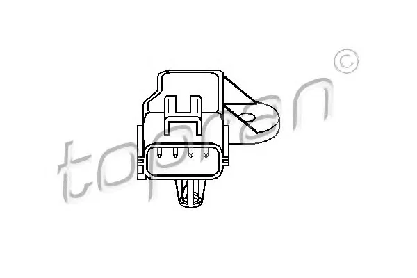 302 659 TOPRAN Датчик абсолютного давления (фото 1)