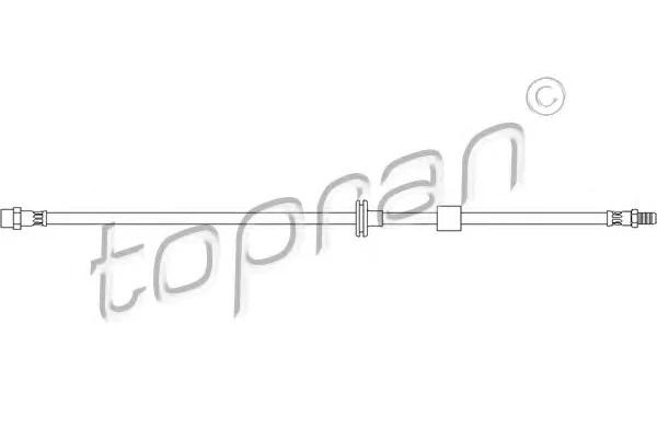 400 221 TOPRAN Тормозной шланг (фото 1)