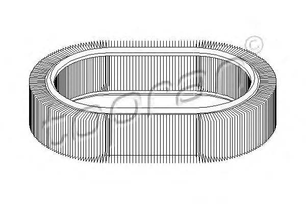 400 325 TOPRAN Воздушный фильтр (фото 1)