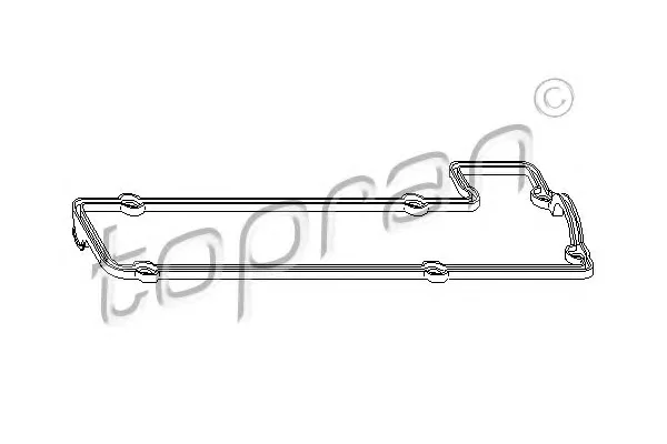 400 930 TOPRAN Прокладка клапанной крышки (фото 1)
