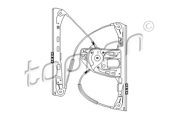 401 818 TOPRAN Стеклоподъемник (фото 1)