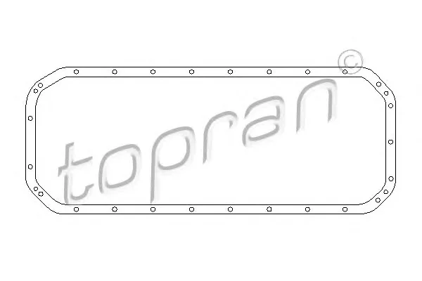 500 778 TOPRAN Прокладка масляного поддона (фото 1)