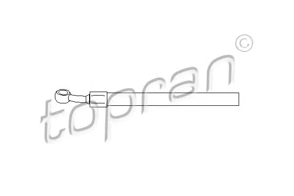 501 609 TOPRAN Гидравлический шланг (гидроусилителя) (фото 1)