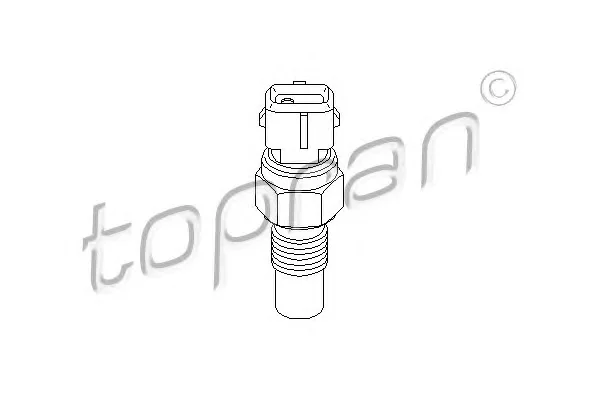 721 082 TOPRAN Датчик температуры охлаждающей жидкости (фото 1)