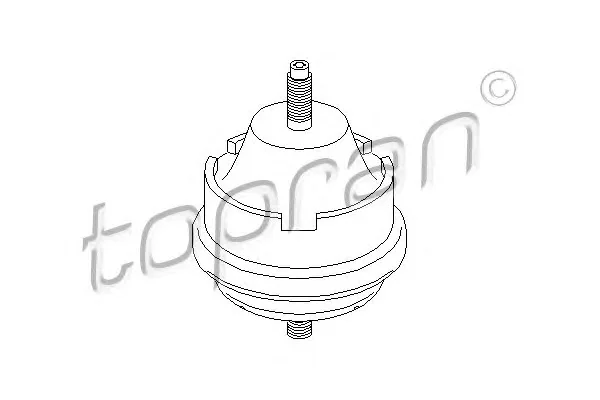 721 961 TOPRAN Опора (подушка) двигателя (фото 1)