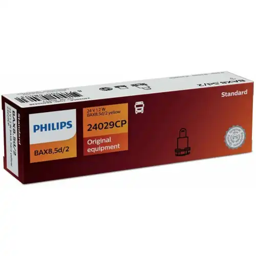 24029CP PHILIPS Лампа накаливания, освещение щитка приборов (фото 5)