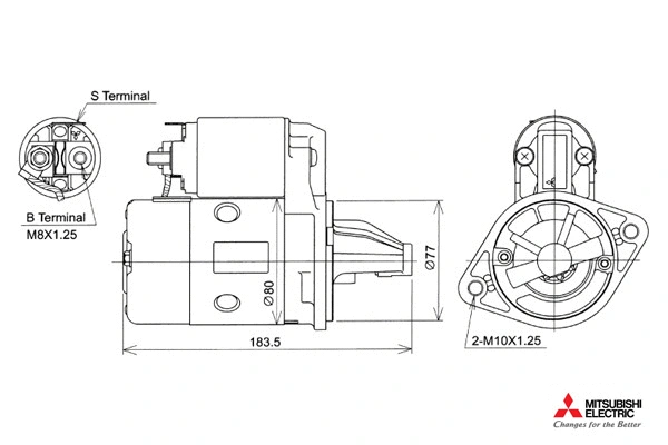 722729/M KUTNAK AUTOMOTIVE Стартер (фото 1)