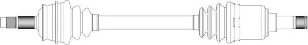 FI3305 GENERAL RICAMBI Приводной вал (полуось) (фото 1)
