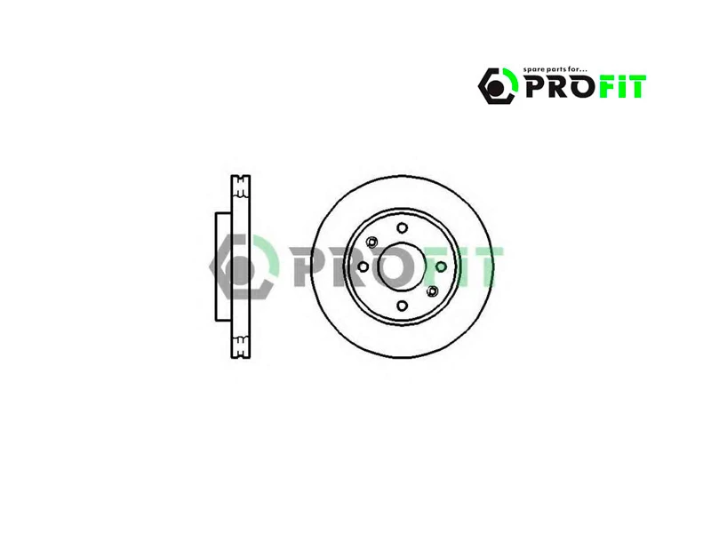 5010-1270 PROFIT Тормозной диск (фото 2)