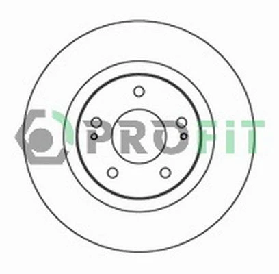 5010-2017 PROFIT Тормозной диск (фото 2)