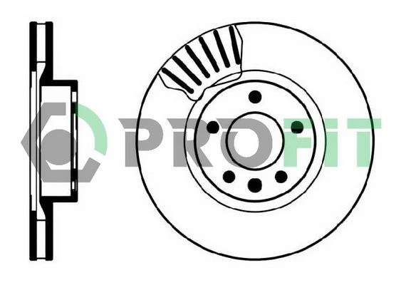 5010-0330 PROFIT Тормозной диск (фото 2)