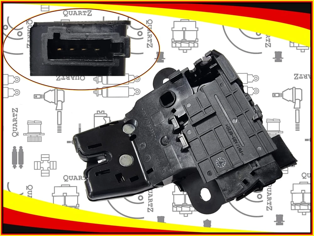 QZ13501988 QUARTZ Замок двери багажника chevrolet, opel quartz (фото 3)