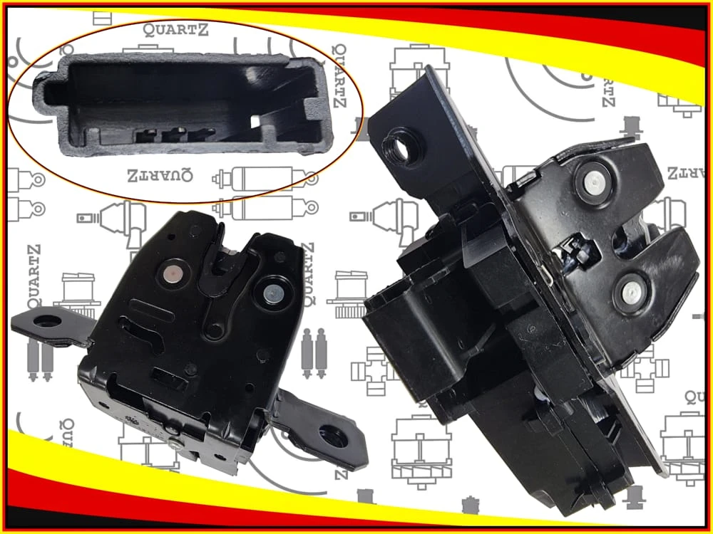 QZ13587640 QUARTZ Замок крышки багажника chevrolet, opel код qz13587640 (фото 1)