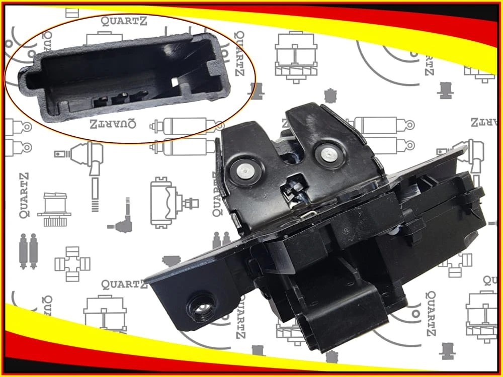 QZ13587640 QUARTZ Замок крышки багажника chevrolet, opel код qz13587640 (фото 2)